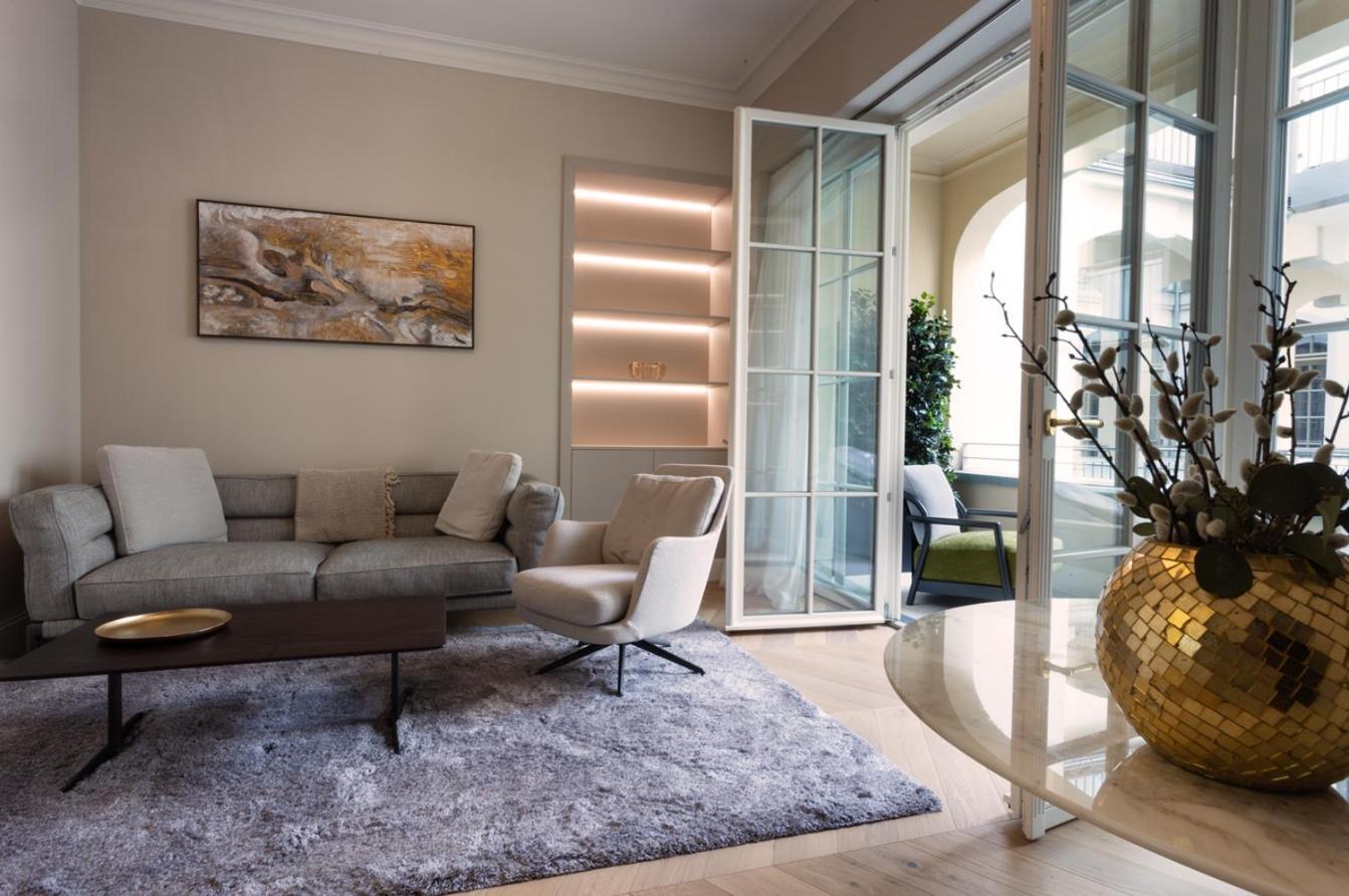 Luxury Home / 2-Raum-Apartment An Der Frauenkirche Dresden Luaran gambar