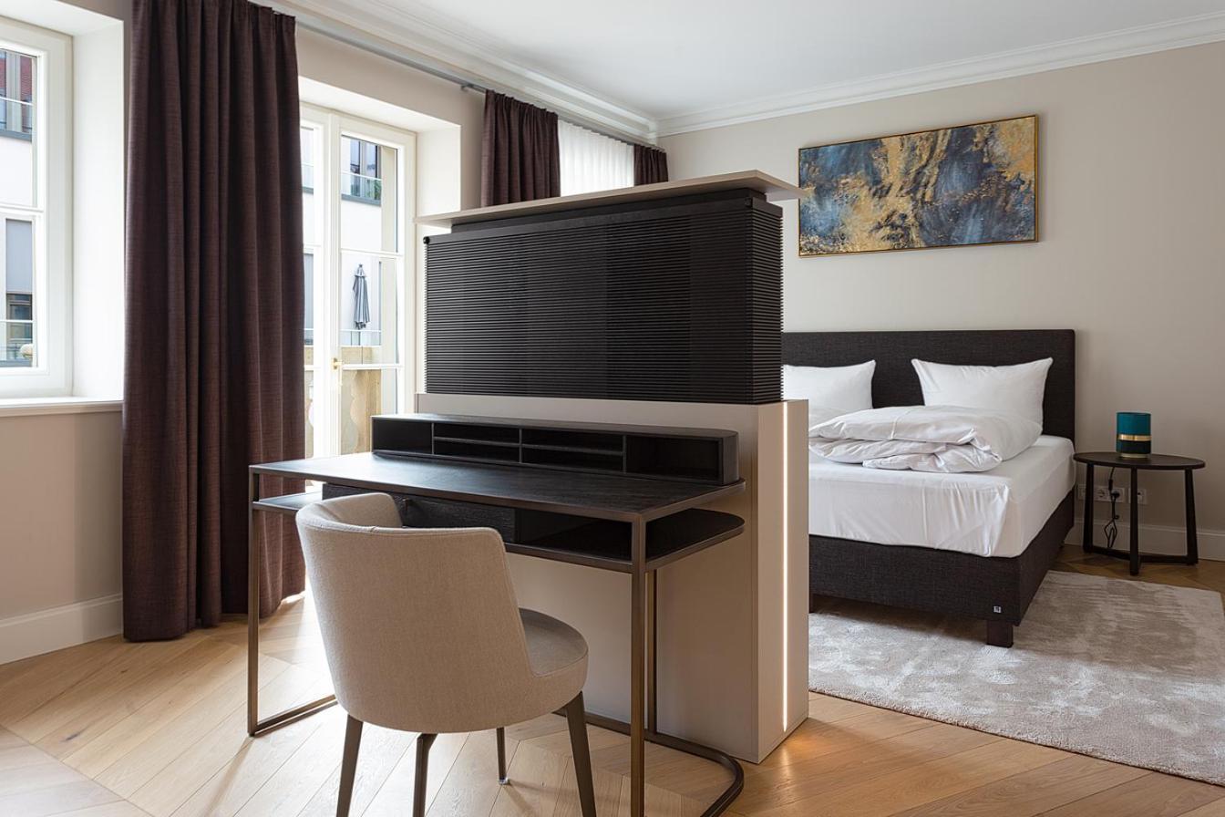 Luxury Home / 2-Raum-Apartment An Der Frauenkirche Dresden Luaran gambar